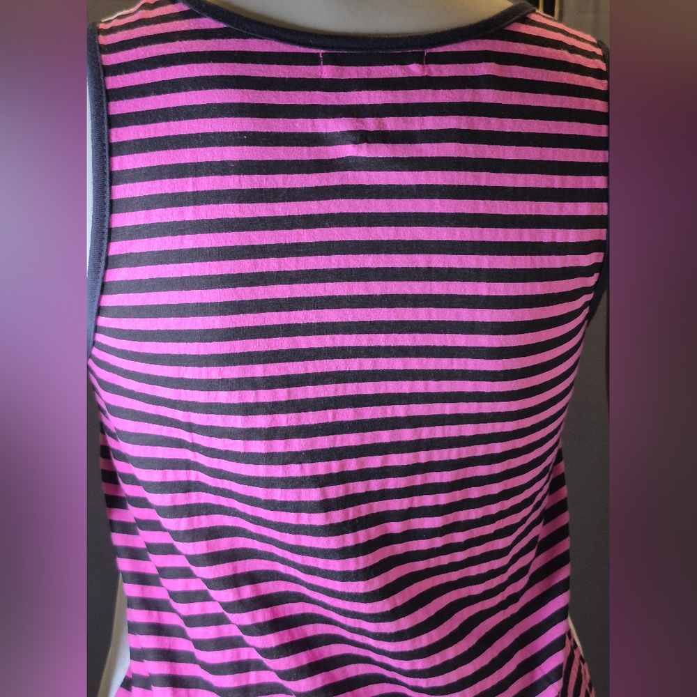 Rock Star Tank Top - White and Black - Picture 14 of 14